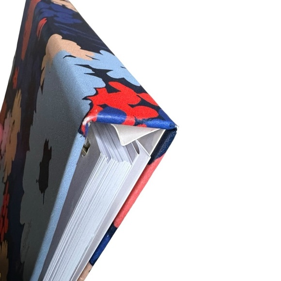 Kate Spade Address Book Favorite People Leatherette Navy Spring Floral A-Z Tabs - Picture 5 of 9